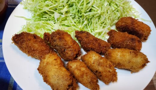 意外とジューシー？豚こま肉で作る！ひと口とんかつ